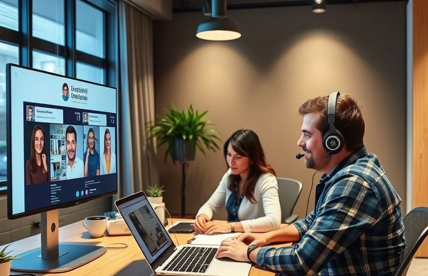 Remote team leadership coaching